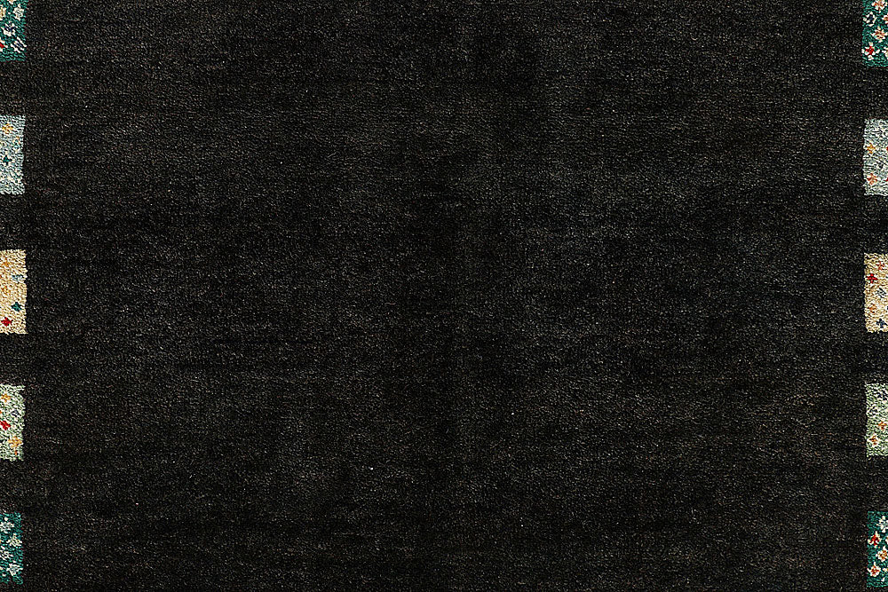 Black Gabbeh 5' 5 x 8' - No. 55955 - ALRUG Rug Store