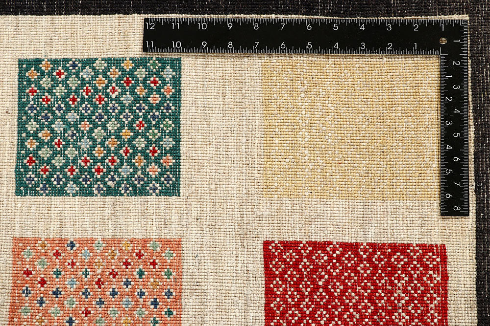 Black Gabbeh 5' 5 x 8' - No. 55955 - ALRUG Rug Store