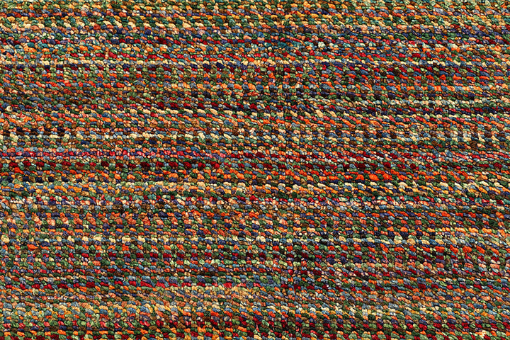 Multi Colored Gabbeh 5'  8" x 7'  10" - No. QA70279