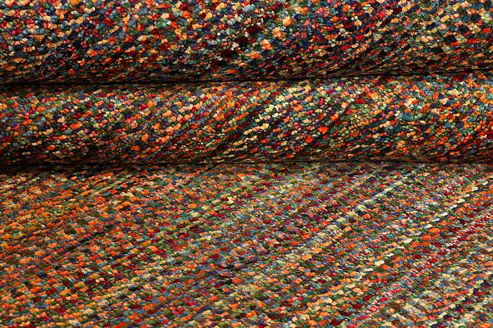 Multi Colored Gabbeh 5' 8 x 7' 10 - No. 55956 - ALRUG Rug Store