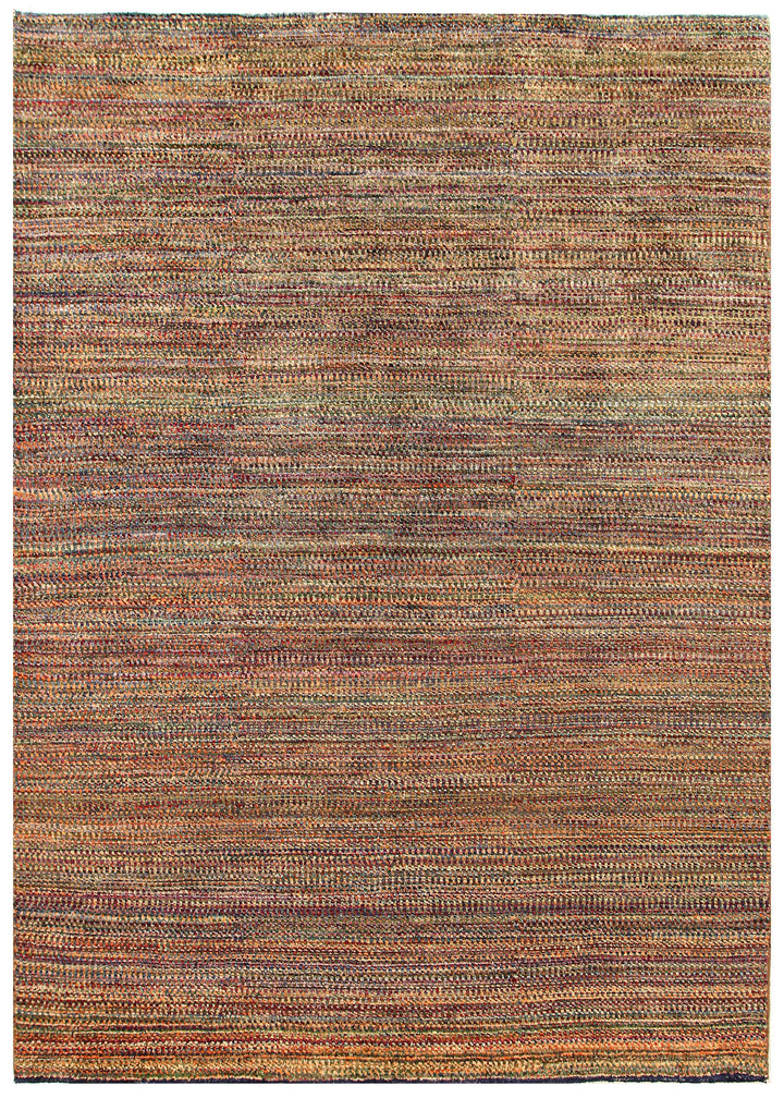 Multi Colored Gabbeh 5'  8" x 7'  10" - No. QA70279