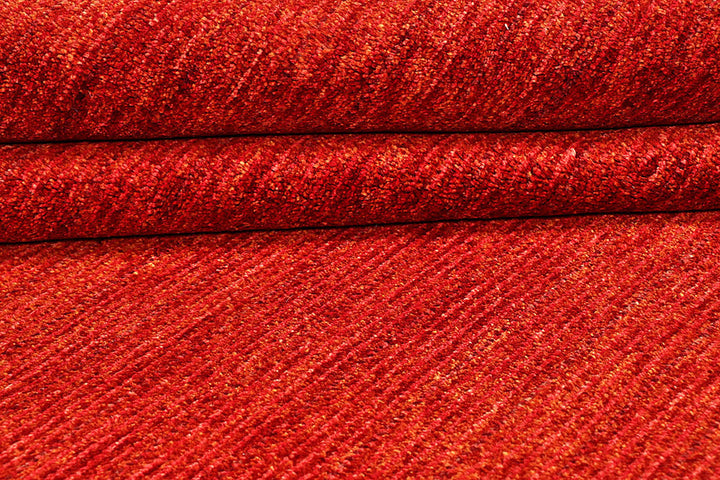 Firebrick Gabbeh 5'  6" x 8'  4" - No. QA28347