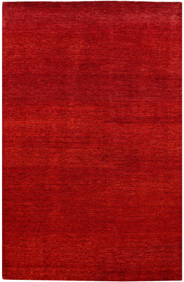 Firebrick Gabbeh 5'  6" x 8'  4" - No. QA28347