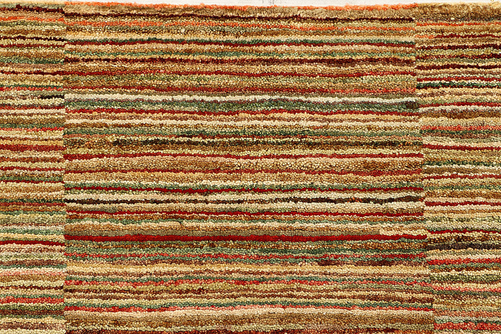 Multi Colored Gabbeh 4' 10 x 7' 9 - No. 55958 - ALRUG Rug Store
