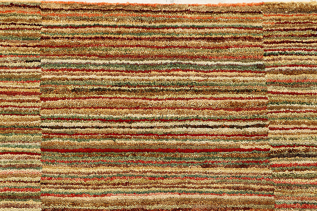 Multi Colored Gabbeh 4'  10" x 7'  9" - No. QA97152
