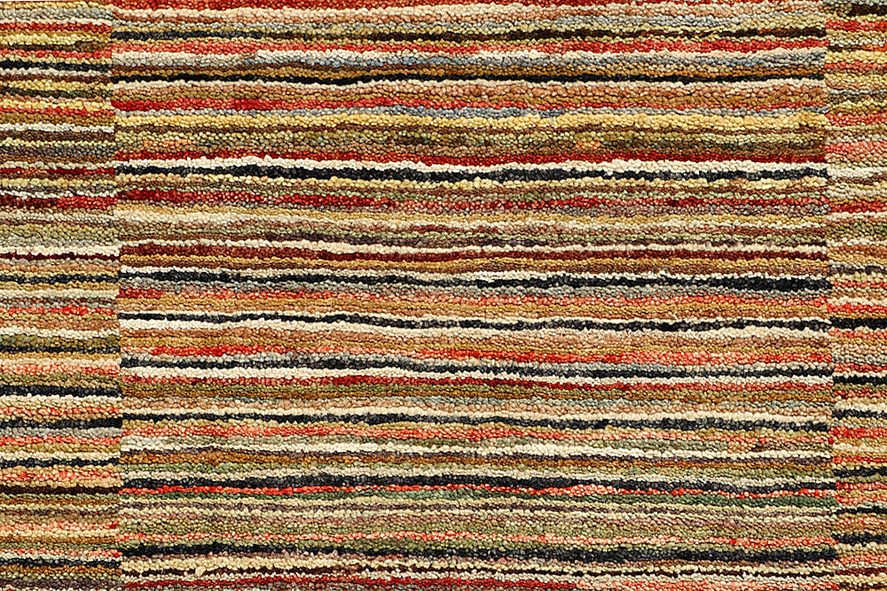 Multi Colored Gabbeh 4' 10 x 7' 9 - No. 55958 - ALRUG Rug Store