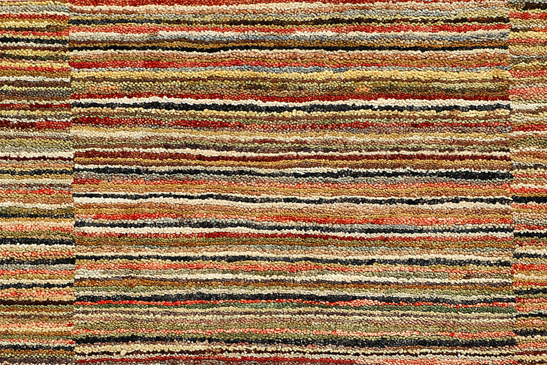 Multi Colored Gabbeh 4'  10" x 7'  9" - No. QA97152