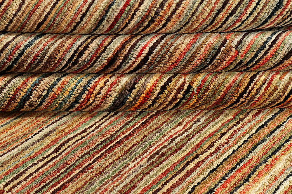 Multi Colored Gabbeh 4' 10 x 7' 9 - No. 55958 - ALRUG Rug Store