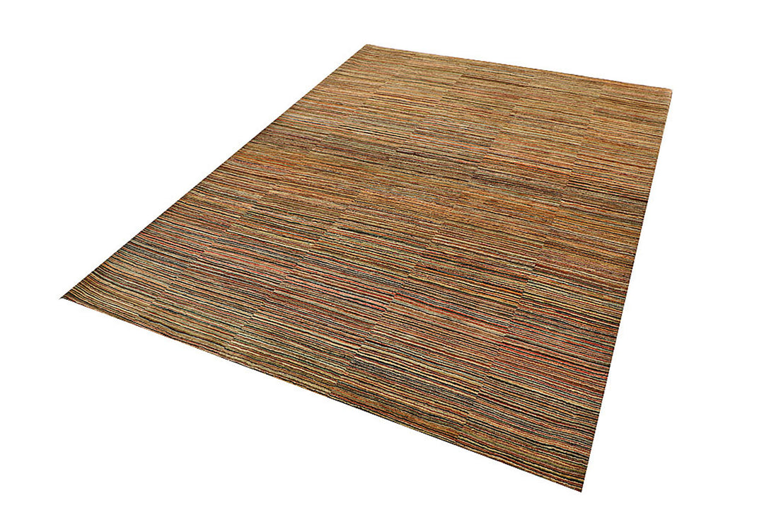 Multi Colored Gabbeh 4'  10" x 7'  9" - No. QA97152