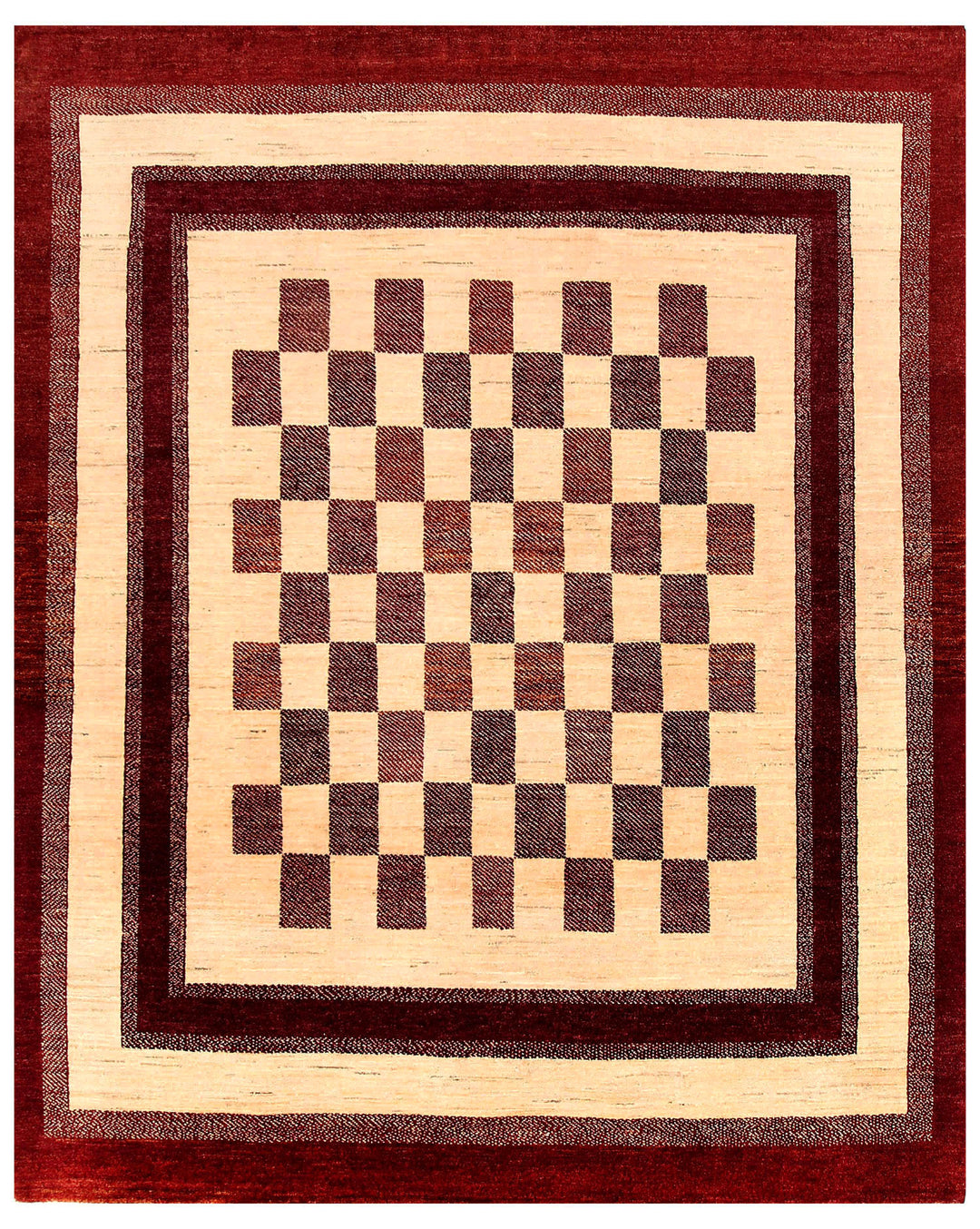 Blanched Almond Gabbeh 6' 5 x 7' 10 - No. 55960 - ALRUG Rug Store