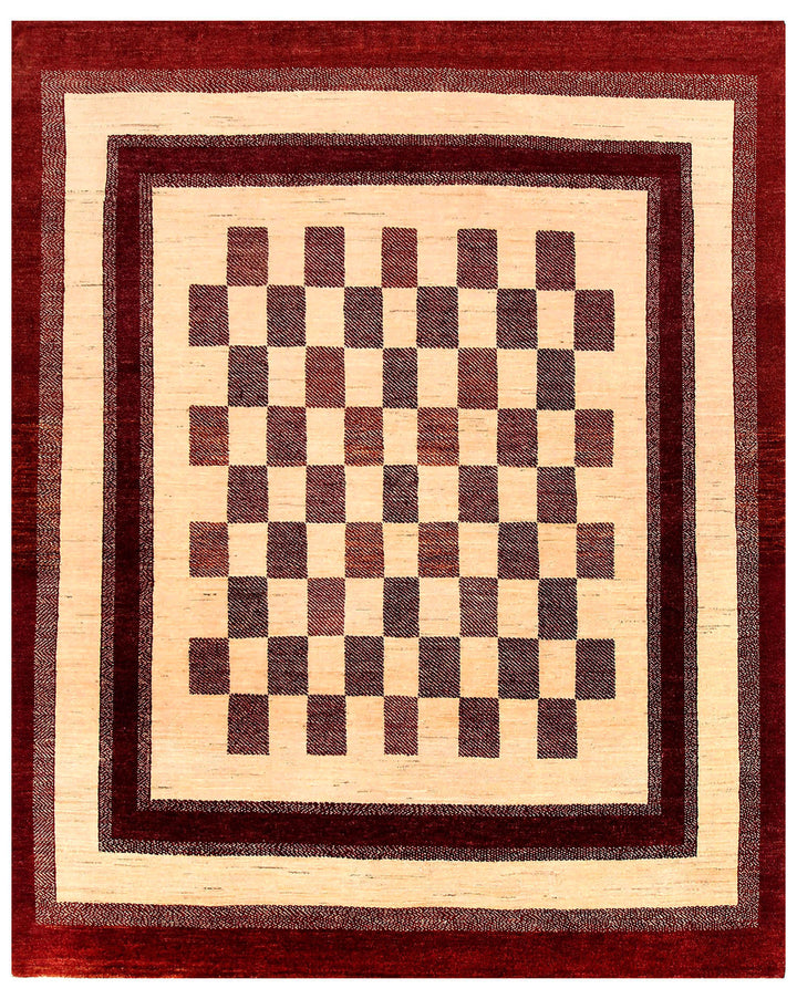 Blanched Almond Gabbeh 6' 5 x 7' 10 - No. 55960 - ALRUG Rug Store