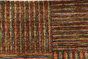Multi Colored Gabbeh 6'  1" x 9' " - No. QA64468