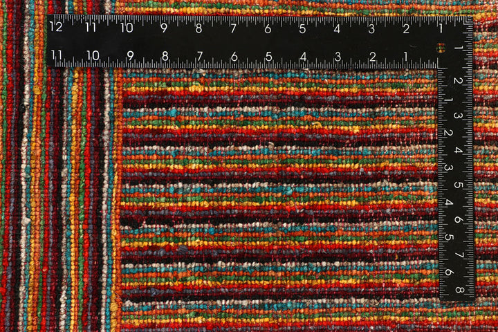 Multi Colored Gabbeh 6' 1 x 9' - No. 55963 - ALRUG Rug Store