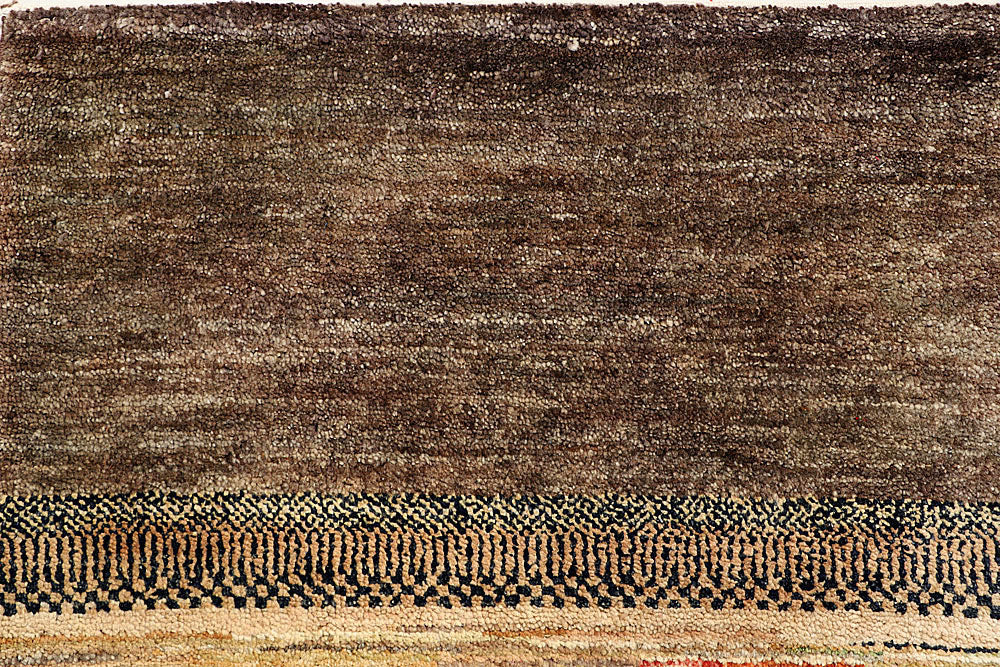 Multi Colored Gabbeh 6' 4 x 6' 4 - No. 55967 - ALRUG Rug Store