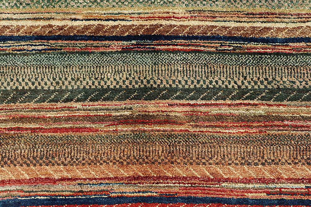 Multi Colored Gabbeh 6' 4 x 6' 4 - No. 55967 - ALRUG Rug Store