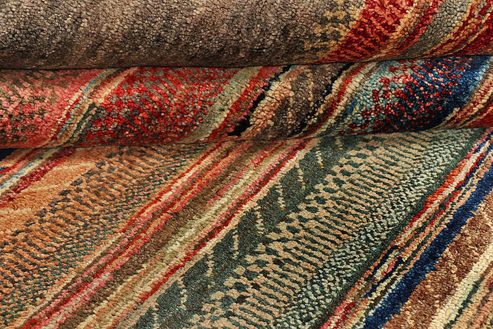 Multi Colored Gabbeh 6' 4 x 6' 4 - No. 55967 - ALRUG Rug Store