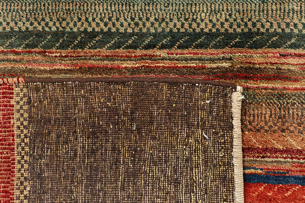 Multi Colored Gabbeh 6' 4 x 6' 4 - No. 55967 - ALRUG Rug Store