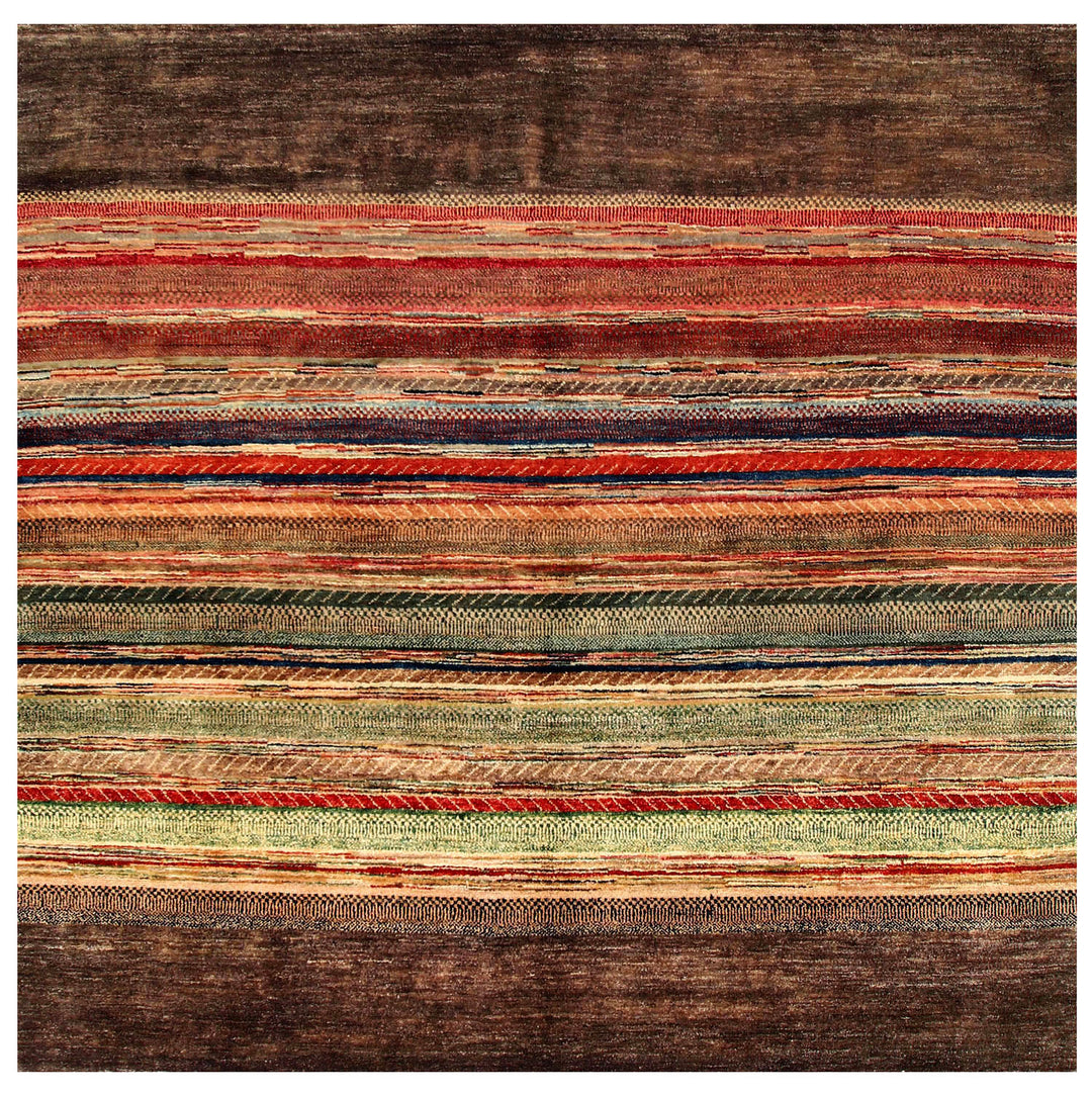 Multi Colored Gabbeh 6' 4 x 6' 4 - No. 55967 - ALRUG Rug Store