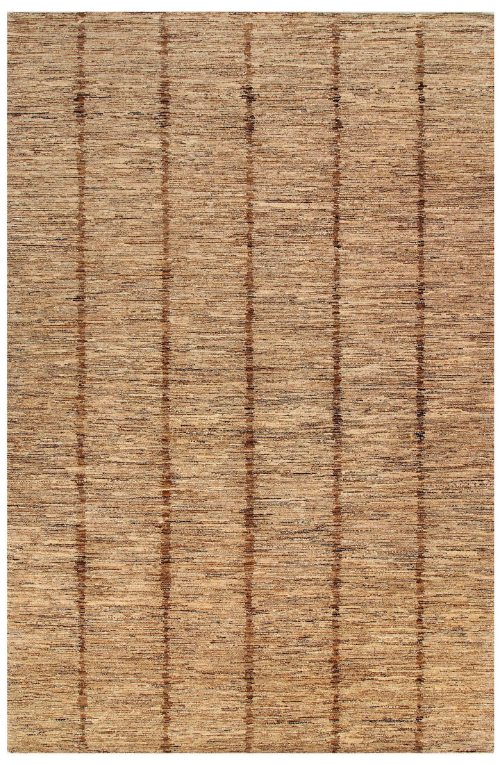 Wheat Gabbeh 6' x 9' 1 - No. 55968 - ALRUG Rug Store