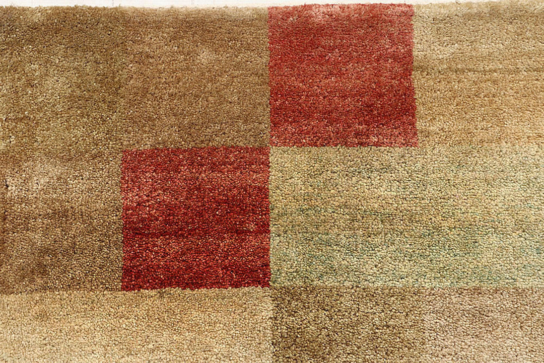 Multi Colored Gabbeh 6'  2" x 8'  6" - No. QA23788