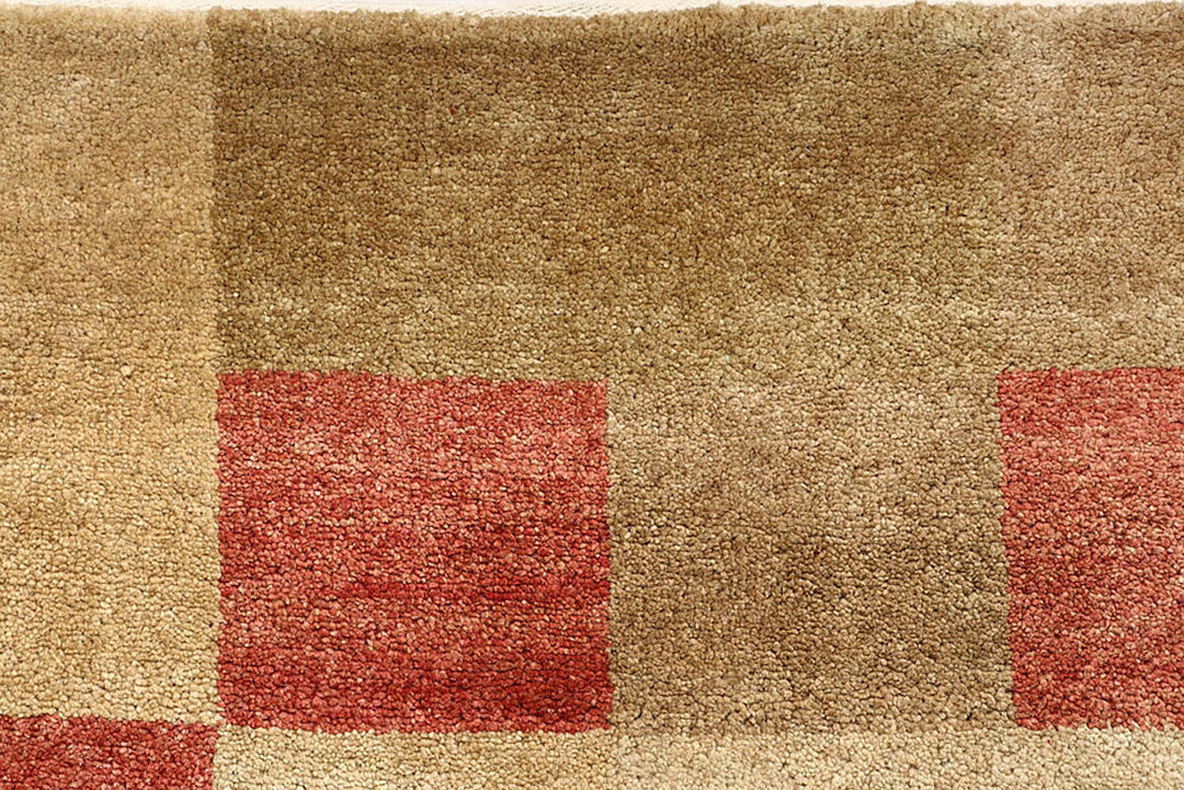 Multi Colored Gabbeh 6'  2" x 8'  6" - No. QA23788