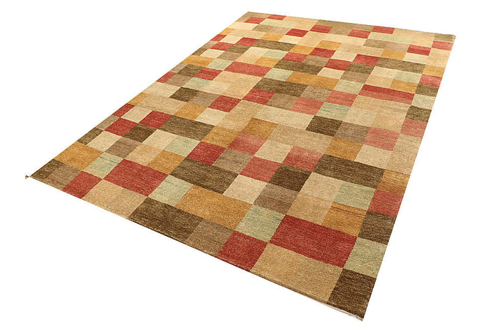 Multi Colored Gabbeh 6' 2 x 8' 6 - No. 55971 - ALRUG Rug Store