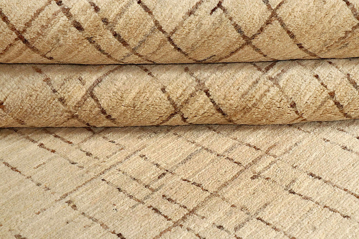 Tan Gabbeh 5'  11" x 9'  10" - No. QA54860