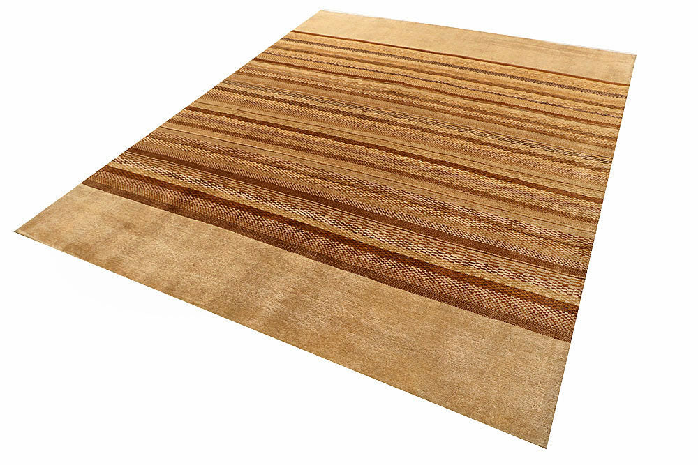 Blanched Almond Gabbeh 6' 7 x 8' - No. 55975 - ALRUG Rug Store