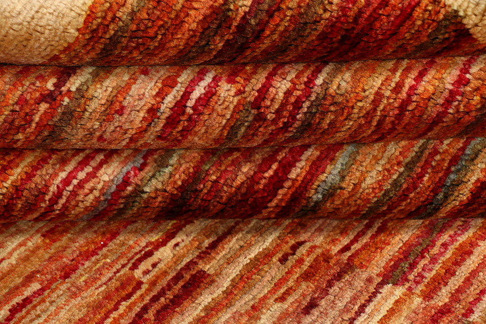 Multi Colored Gabbeh 6' 6 x 8' 4 - No. 55976 - ALRUG Rug Store