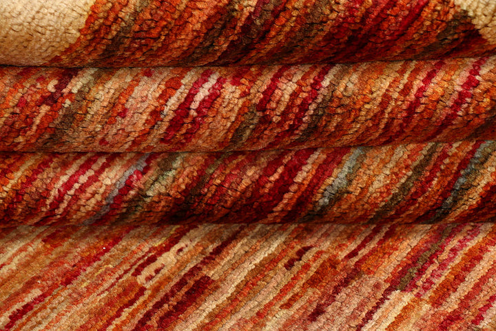 Multi Colored Gabbeh 6' 6 x 8' 4 - No. 55976 - ALRUG Rug Store