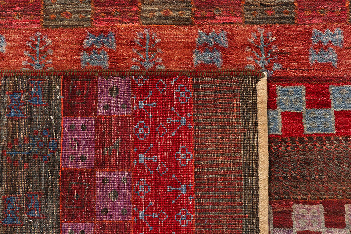 Multi Colored Gabbeh 6' 7 x 8' 3 - No. 55979 - ALRUG Rug Store