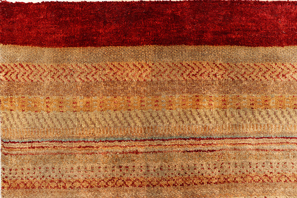 Multi Colored Gabbeh 6' 7 x 8' 8 - No. 55986 - ALRUG Rug Store