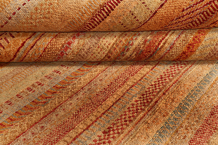 Multi Colored Gabbeh 6' 7 x 8' 8 - No. 55986 - ALRUG Rug Store