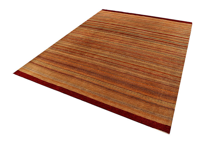 Multi Colored Gabbeh 6' 7 x 8' 8 - No. 55986 - ALRUG Rug Store