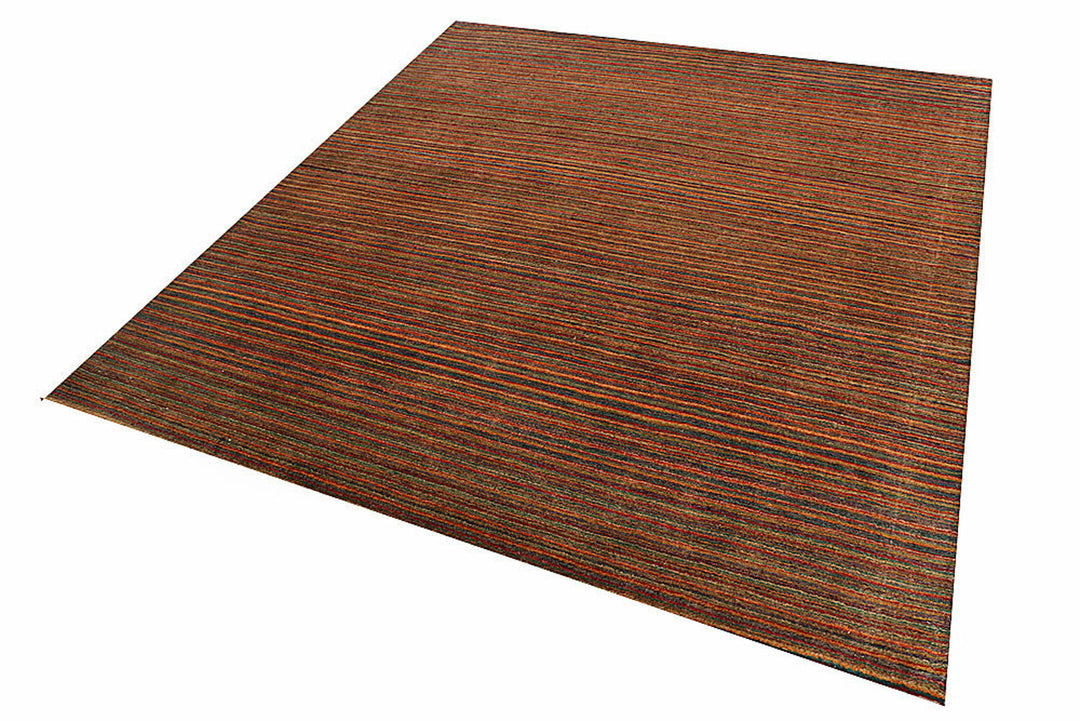 Multi Colored Gabbeh 6'  6" x 7'  3" - No. QA87061