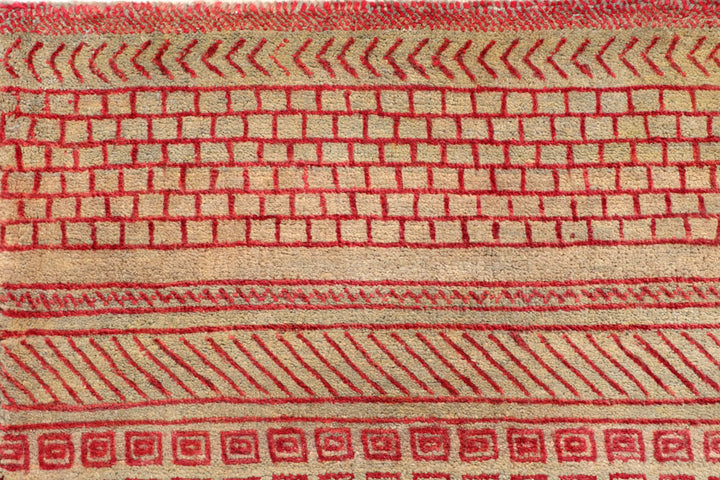 Burlywood Gabbeh 8' 1 x 10' - No. 55989 - ALRUG Rug Store