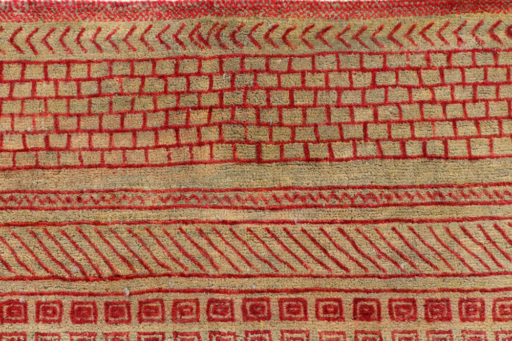 Burlywood Gabbeh 8' 1 x 10' - No. 55989 - ALRUG Rug Store