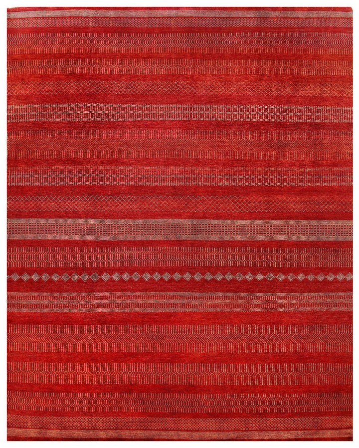 Firebrick Gabbeh 8' x 10' 4 - No. 55991 - ALRUG Rug Store