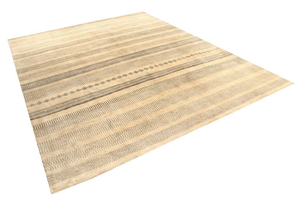 Tan Gabbeh 8' 2 x 10' 3 - No. 55993 - ALRUG Rug Store