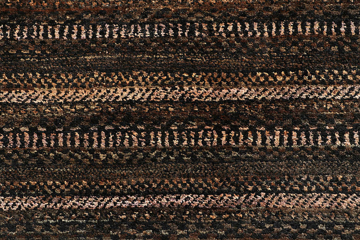 Saddle Brown Gabbeh 6'  6" x 8' " - No. QA47867