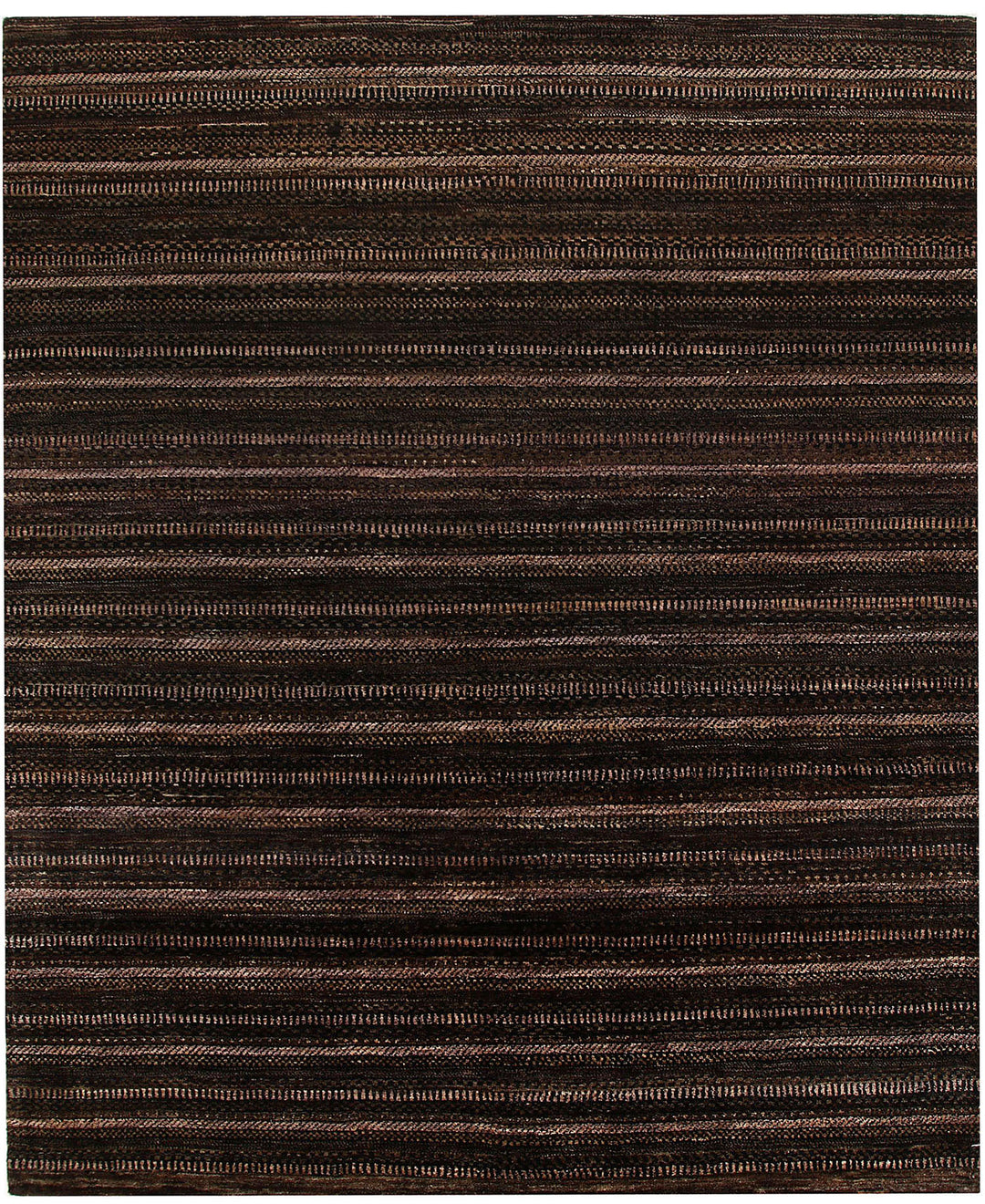 Saddle Brown Gabbeh 6' 6 x 8' - No. 55996 - ALRUG Rug Store