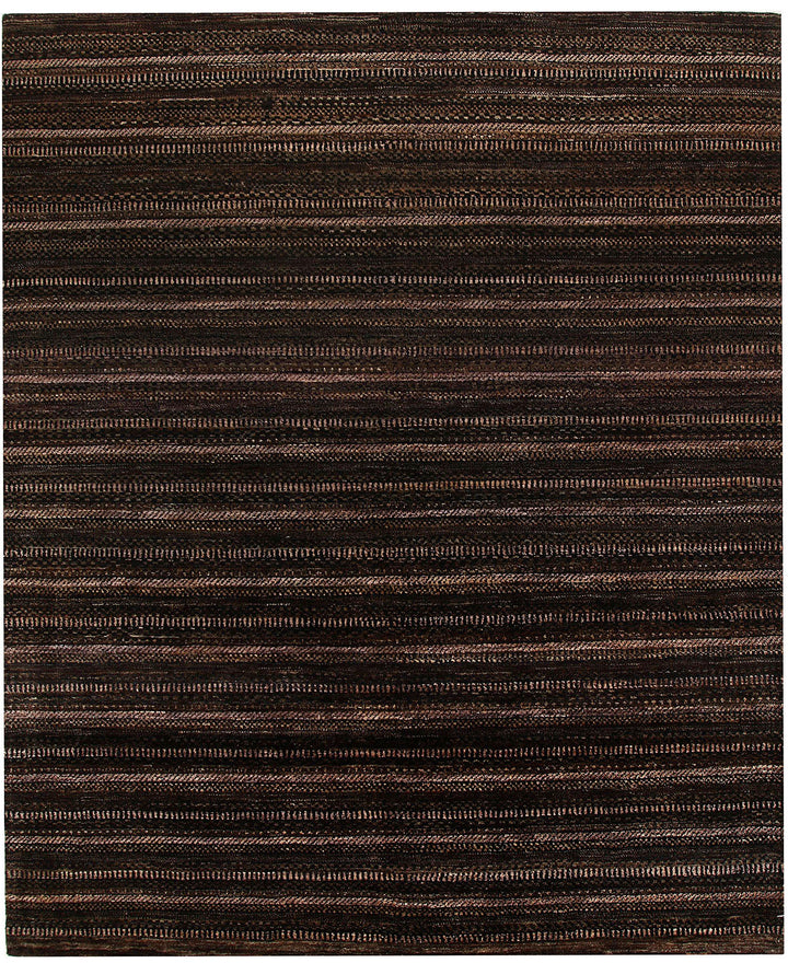 Saddle Brown Gabbeh 6'  6" x 8' " - No. QA47867