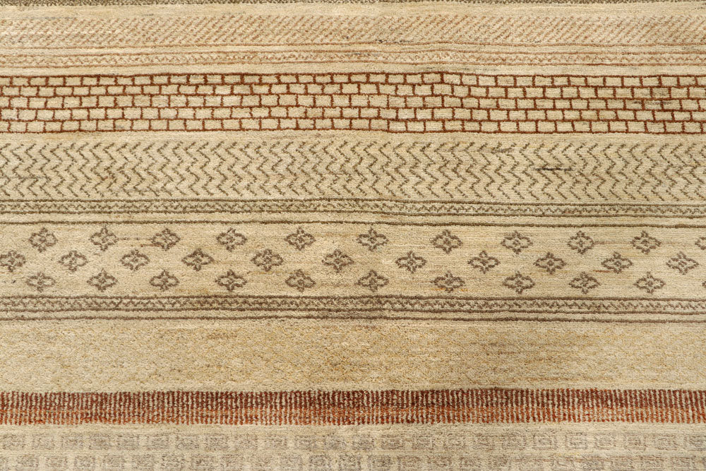 Tan Gabbeh 8' x 10' 2 - No. 55997 - ALRUG Rug Store