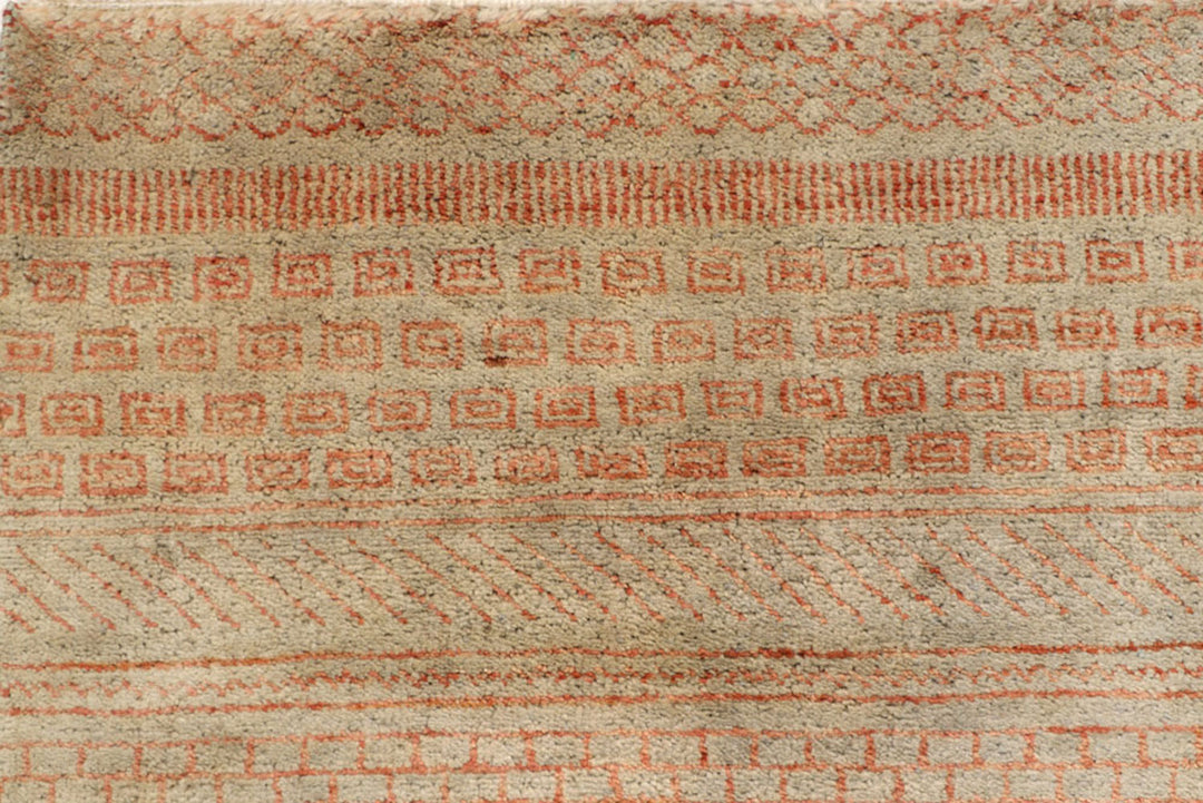 Tan Gabbeh 8'  x" 9'  11" - No. QA41990