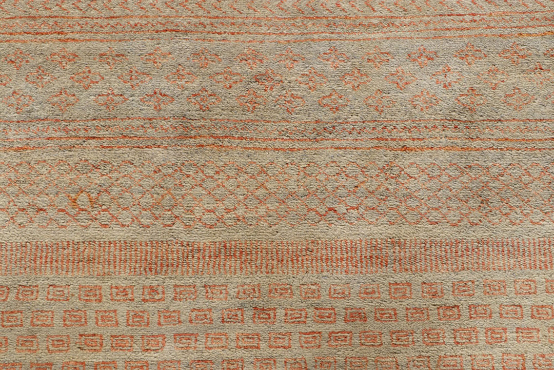 Tan Gabbeh 8'  x" 9'  11" - No. QA41990