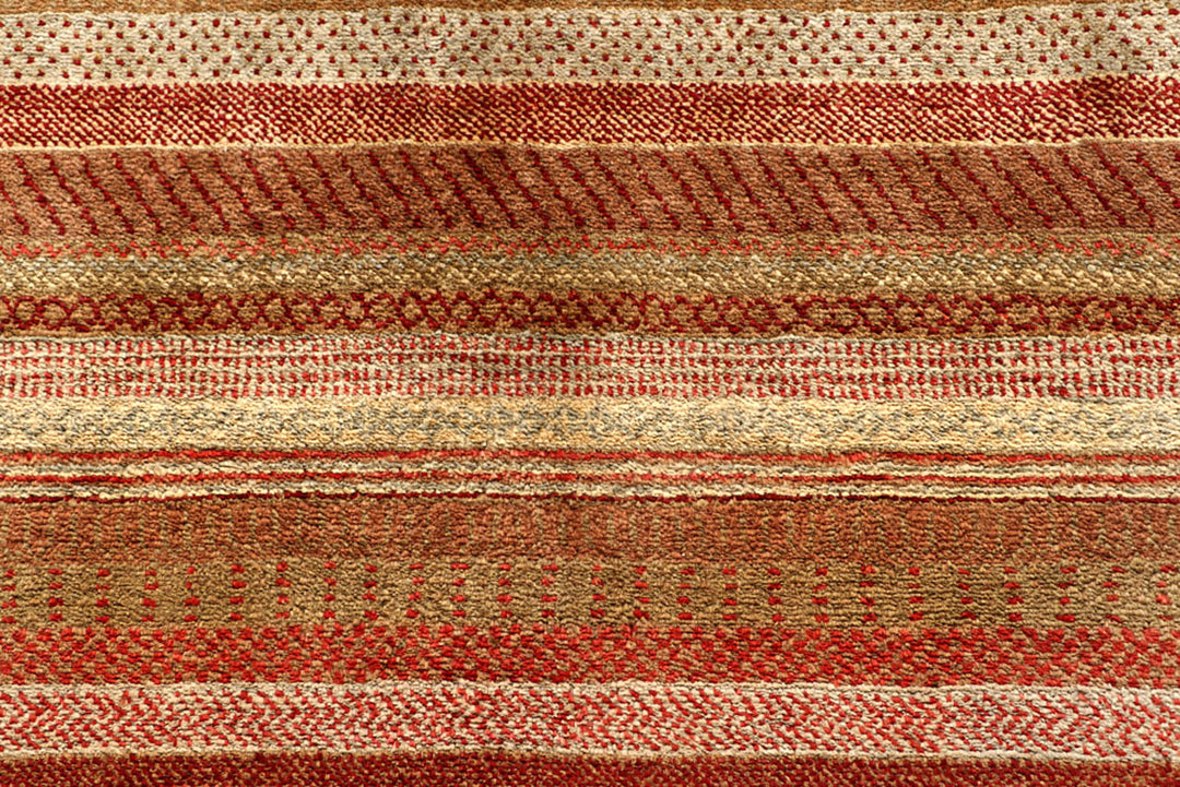 Multi Colored Gabbeh 7'  8" x 9'  9" - No. QA28451
