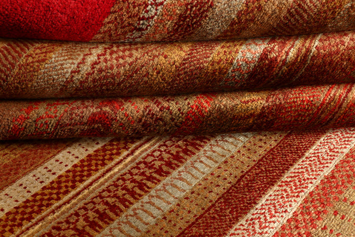 Multi Colored Gabbeh 7' 8 x 9' 9 - No. 56000 - ALRUG Rug Store