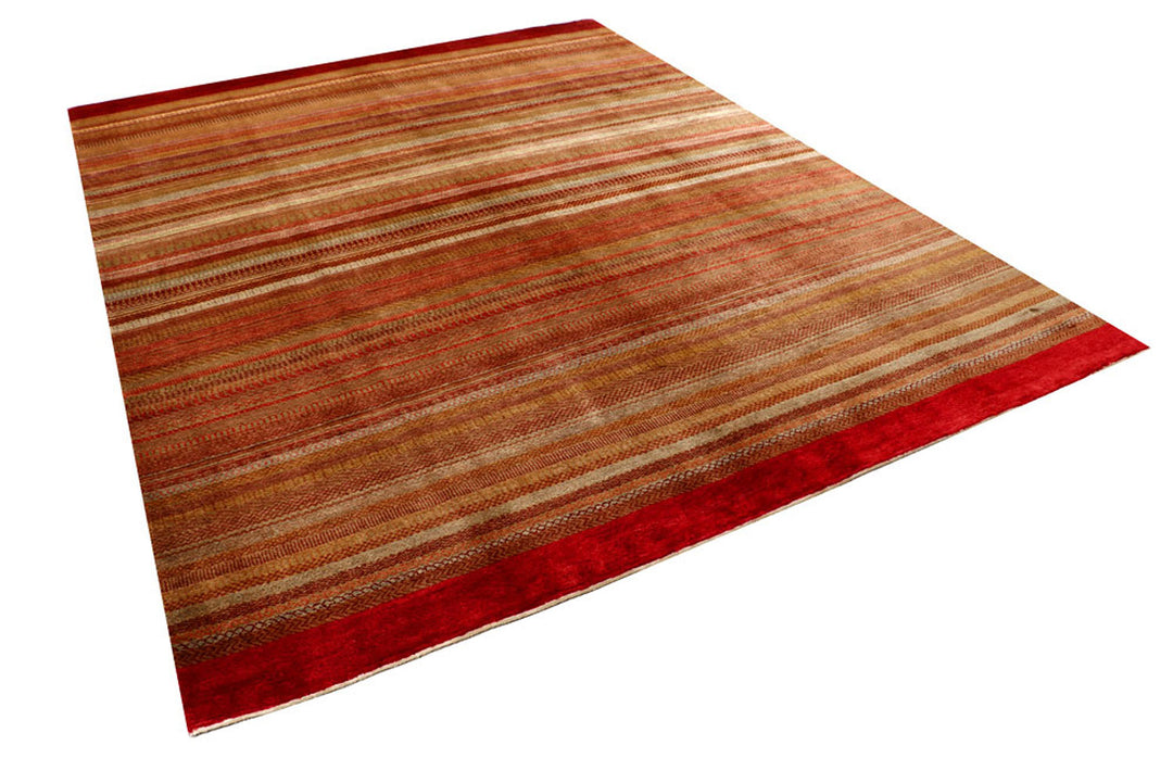 Multi Colored Gabbeh 7'  8" x 9'  9" - No. QA28451
