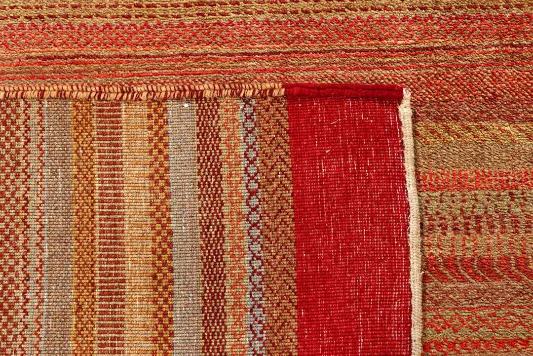 Multi Colored Gabbeh 7'  8" x 9'  9" - No. QA28451