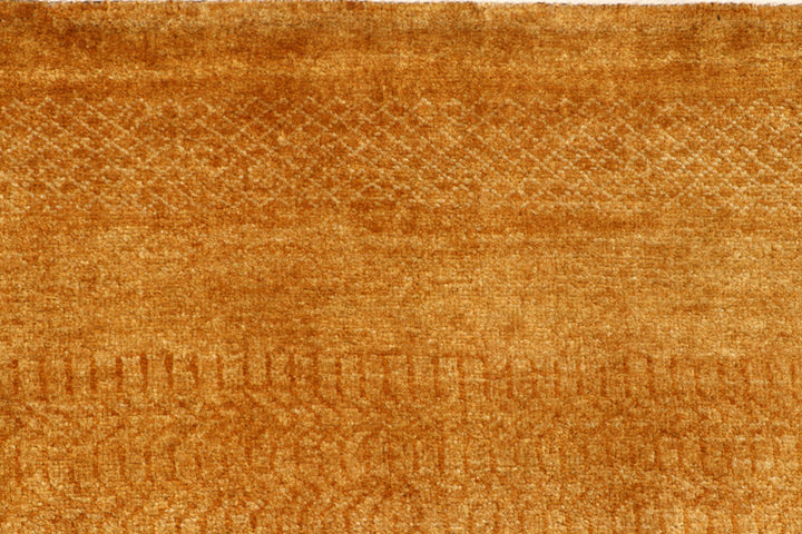 Dark Goldenrod Gabbeh 6' x 9' 1 - No. 56003 - ALRUG Rug Store